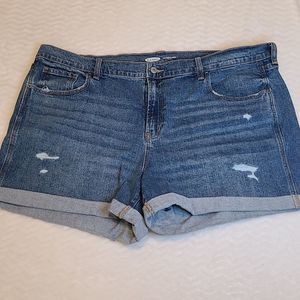 Old Navy Boyfriend Shorts Size 18 NWOT